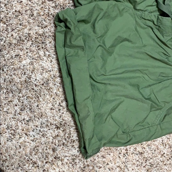Banana Republic Army Green cuffed shorts.  2 - Picture 4 of 4